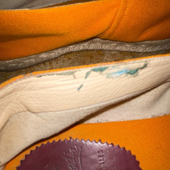 Christian Louboutin Vintage Orange Espadrilles - Used main image 4